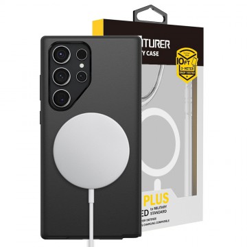 Hybrid Beatles Shockproof Case Cover with Magnetic Ring for Samsung Galaxy S25 Ultra