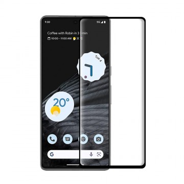 3D Full Coverage Tempered Glass Screen Protector For Google Pixel 7a