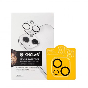 Kinglas 3D Silk Printing Camera Lens Protector Film for iPhone 13 / 13 mini