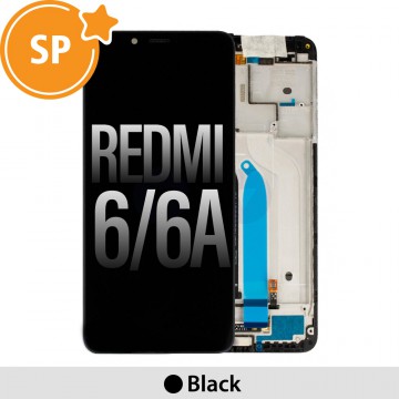 Xiaomi Redmi 6 / 6A LCD Screen Digitizer 560610038033 (Service Pack)-Black