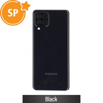 Rear Cover Glass For Samsung Galaxy A22 A225F GH82-25959A (Service Pack)-Black