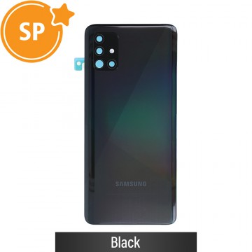 Rear Cover Glass For Samsung Galaxy A51 A515F GH82-25148B (Service Pack)-Black