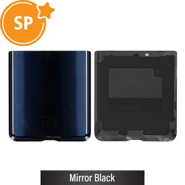 Rear Battery Cover For Samsung Galaxy Z Flip F700F GH82-22204A (Service Pack)-Mirror Black