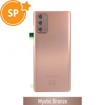 Rear Cover Glass For Samsung Galaxy Note 20 N981 GH82-23299B (Service Pack)-Mystic Bronze