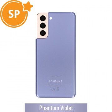 Rear Cover Glass For Samsung Galaxy S21 G991 GH82-24519B (Service Pack)-Phantom Violet