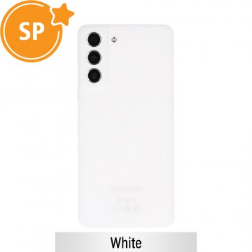 Rear Cover Glass For Samsung Galaxy S21 FE 5G G990B GH82-26156B (Service Pack)-White