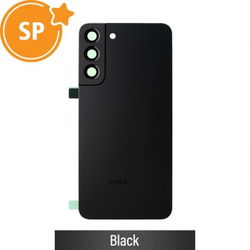 Rear Cover Glass For Samsung Galaxy S22 Plus S906B GH82-28320A (Service Pack)-Black