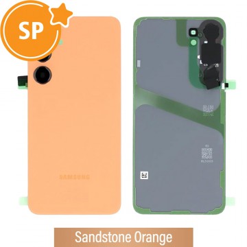 Rear Cover Glass For Samsung Galaxy S24 Plus S926B GH82-33275G (Service Pack)-Sandstone Orange