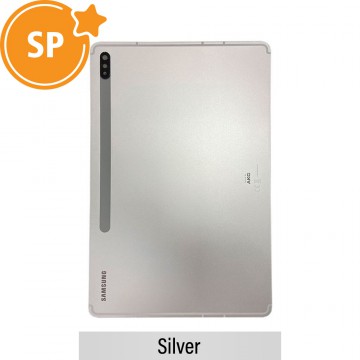Rear Battery Cover For Samsung Galaxy Tab S7 Plus T970 / T976B GH82-23279B (Service Pack)-Silver