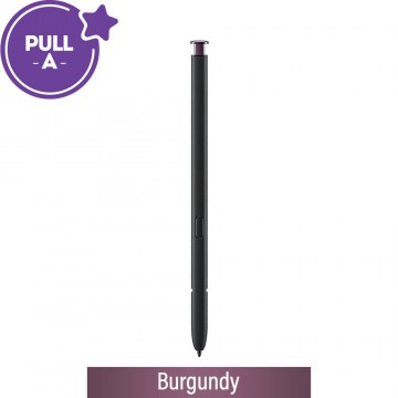 S Pen for Samsung Galaxy S22 Ultra S908B (PULL-A)-Burgundy