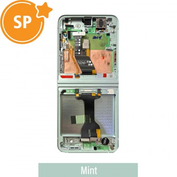 Chassis Mid Frame Cover Replacement Assembly For Samsung Galaxy Z Flip6 5G (F741B) GH82-35016D (Service Pack)-Mint