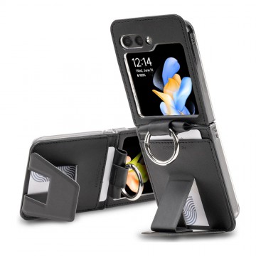 Mercury Easy Standing Diary Case for Samsung Galaxy Z Flip5-Black