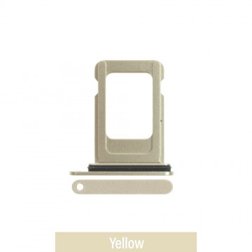 Single SIM Card Tray for iPhone 15 / 15 Plus-Yellow