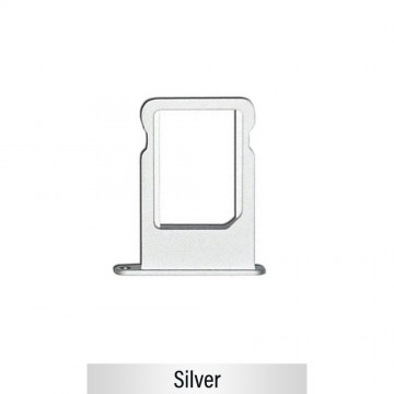 SIM Card Tray for iPhone 5S-Silver