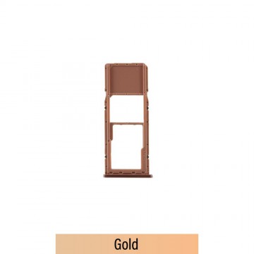 SIM Card Tray for Samsung Galaxy A20 A205F / A30 A305F / A50 A505F-Gold