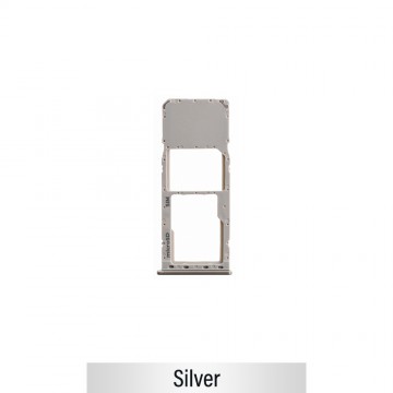 SIM Card Tray for Samsung Galaxy A20 A205F / A30 A305F / A50 A505F-Silver