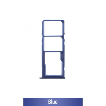 Dual SIM Card Tray for Samsung Galaxy A20s A207F-Blue (Not for AU)