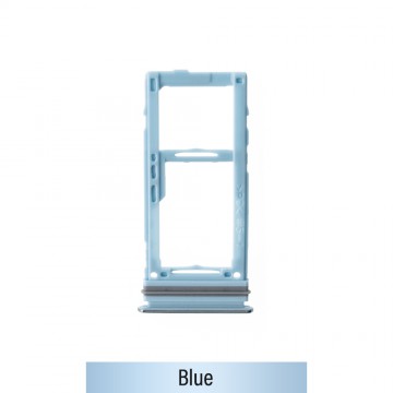 Dual SIM Card Tray for Samsung Galaxy A52 A525F / A72 A725F-Blue (Not for AU)