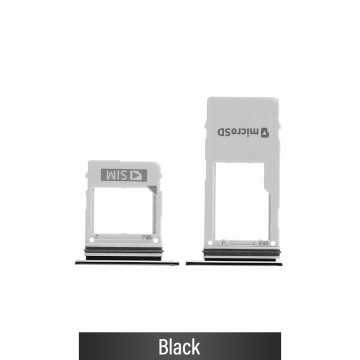 Single SIM Card Tray for Samsung Galaxy A8 (2018) A530F-Black