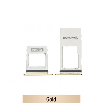 Single SIM Card Tray for Samsung Galaxy A8 (2018) A530F-Gold
