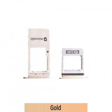 SIM Card Tray for Samsung Galaxy A8 Plus (2018) A730F-Gold