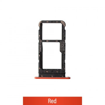 SIM Card Tray for Motorola Moto E7 Power-Red