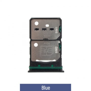 Dual SIM Card Tray for OPPO Find X5 Lite -Blue