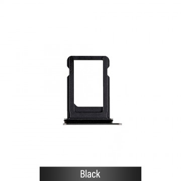 Dual SIM Card Tray for iPhone XR-Black (Not for AU)