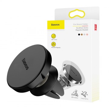 Baseus Small Ears Series Air Outlet Magnetic Bracket (Genuine Leather Type)