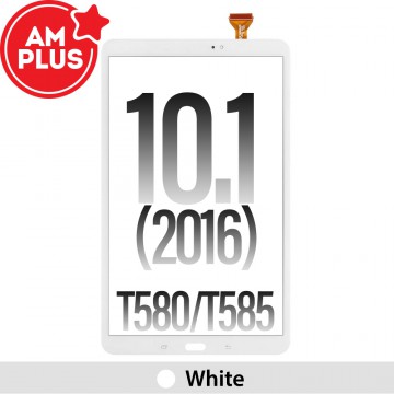 AMPLUS Touch Screen Digitizer Panel for Samsung Galaxy Tab A 10.1 (2016) T580 / T585-White