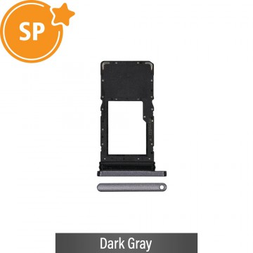 SIM Card Tray for Samsung Galaxy Tab A7 10.4 (2020) T500 (Wi-Fi) GH81-19667A-Dark Gray