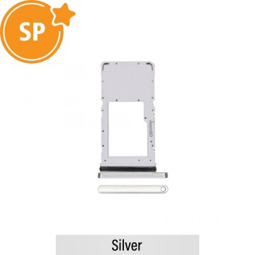 SIM Card Tray for Samsung Galaxy Tab A7 10.4 (2020) T500 (Wi-Fi) GH81-19669A (Service Pack)-Silver