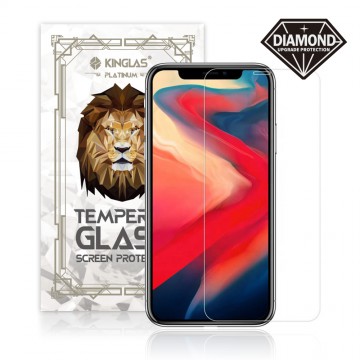 Kinglas Tempered Glass Screen Protector For iPhone X / XS / 11 Pro (Diamond Glass & Japan Glue Upgrade)