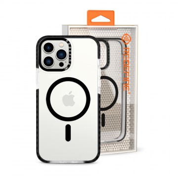 Transparent Candy Color Frame Shockproof Case Cover With Magnetic Ring for iPhone 12 Pro Max