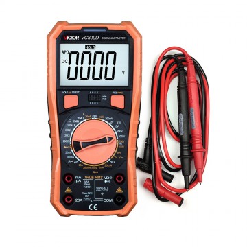Professional Digital Multimeter VC890D (Capacitor, Temperature, Ture RMS)