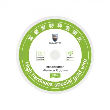 LCD Screen Separation High Hardness Special Gold Wire 0.03mm