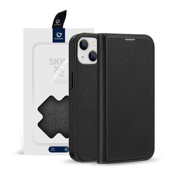 DUX DUCIS SKIN-X2 Series Flip Case With Magnetic Ring for iPhone 14