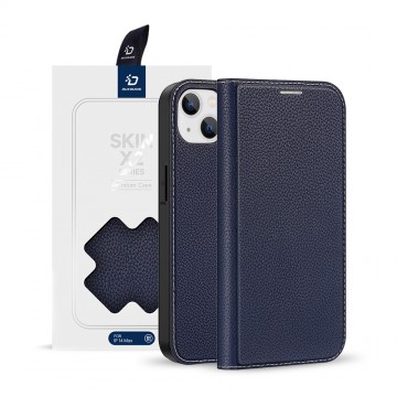 DUX DUCIS SKIN-X2 Series Flip Case With Magnetic Ring for iPhone 14 Plus