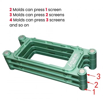 Magnetic Superimposed LCD Frame Pressure Holding Mold For iPhone (*At Least Order 2 PCS*)