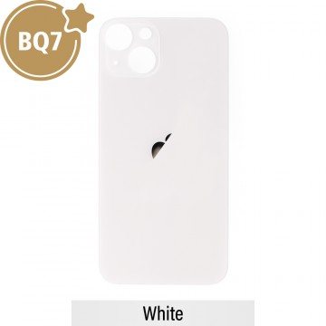 BQ7 Rear Glass With 3M Adhesive Replacement for iPhone 13-White