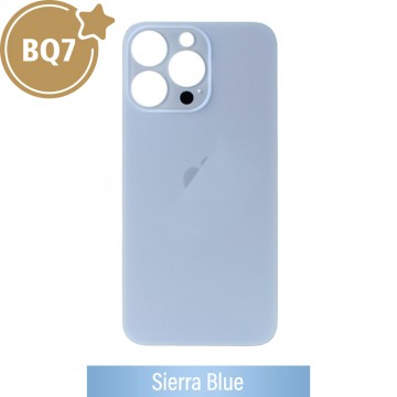 BQ7 Rear Glass With 3M Adhesive Replacement for iPhone 13 Pro-Sierra Blue