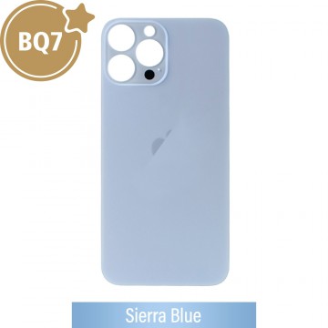 BQ7 Rear Glass With 3M Adhesive Replacement for iPhone 13 Pro Max-Sierra Blue