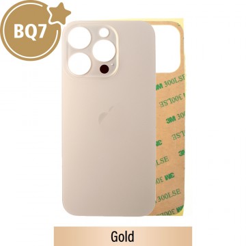 BQ7 Rear Glass With 3M Adhesive Replacement for iPhone 14 Pro-Gold