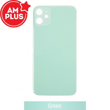 AMPLUS Rear Glass With 3M Adhesive Replacement for iPhone 11 (NO LOGO)-Green