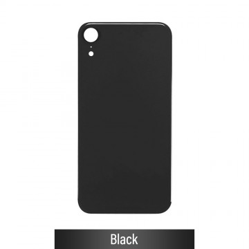 Rear Glass With 3M Adhesive Replacement for iPhone XR-Black