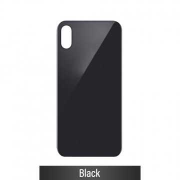 Rear Glass With 3M Adhesive Replacement for iPhone XS Max-Black