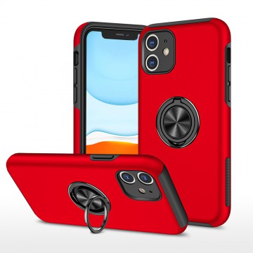 Magnetic Ring Holder Shockproof Cover Case for iPhone 11