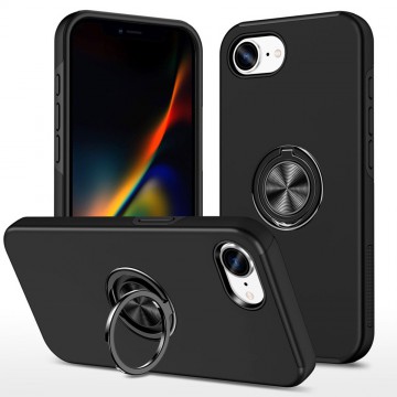 Magnetic Ring Holder Shockproof Cover Case for iPhone 16E