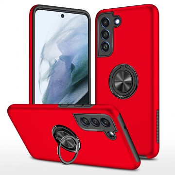 Magnetic Ring Holder Shockproof Cover Case for Samsung Galaxy S21 Plus