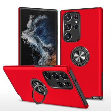 Magnetic Ring Holder Shockproof Case Cover for Samsung Galaxy S25 Ultra